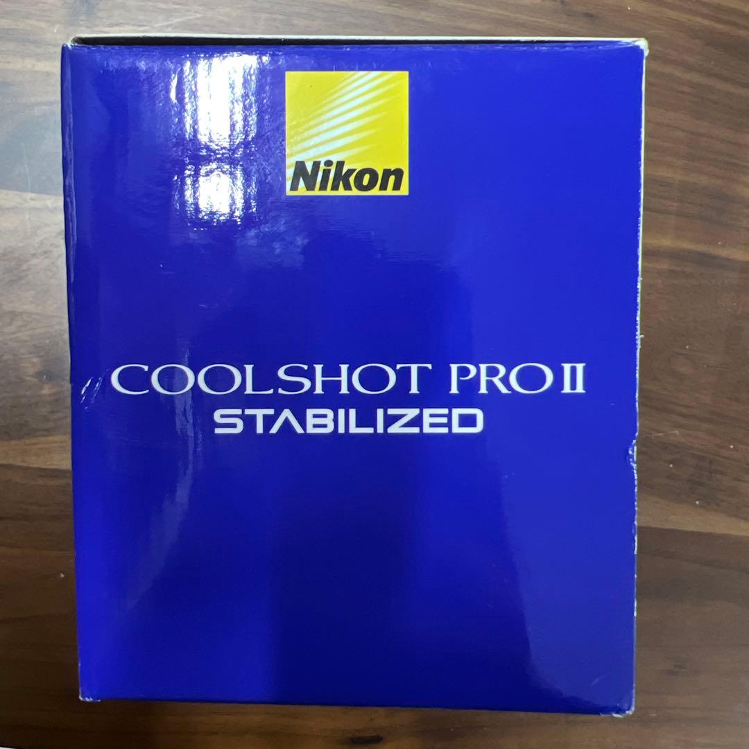 【新品】ニコンCOOLSHOT PROII STABILIZED レーザー距離計