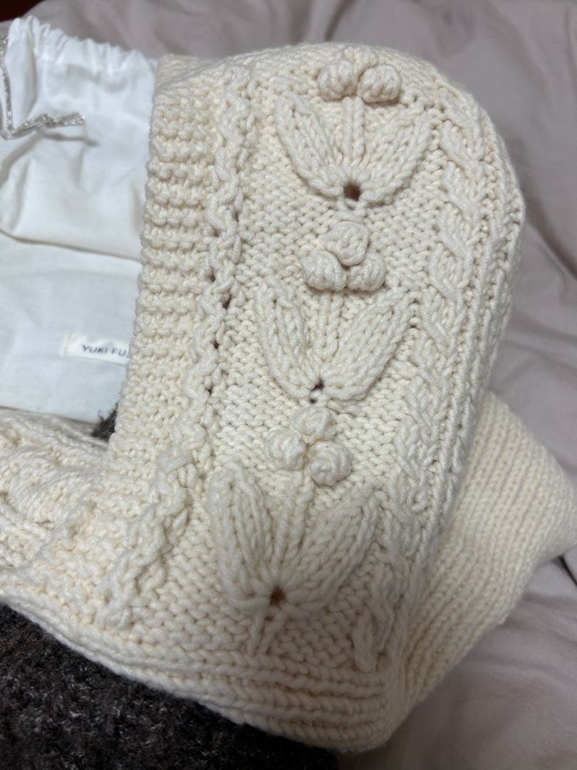 ユキフジサワ YUKI FUJISAWA ニット バラクラバ