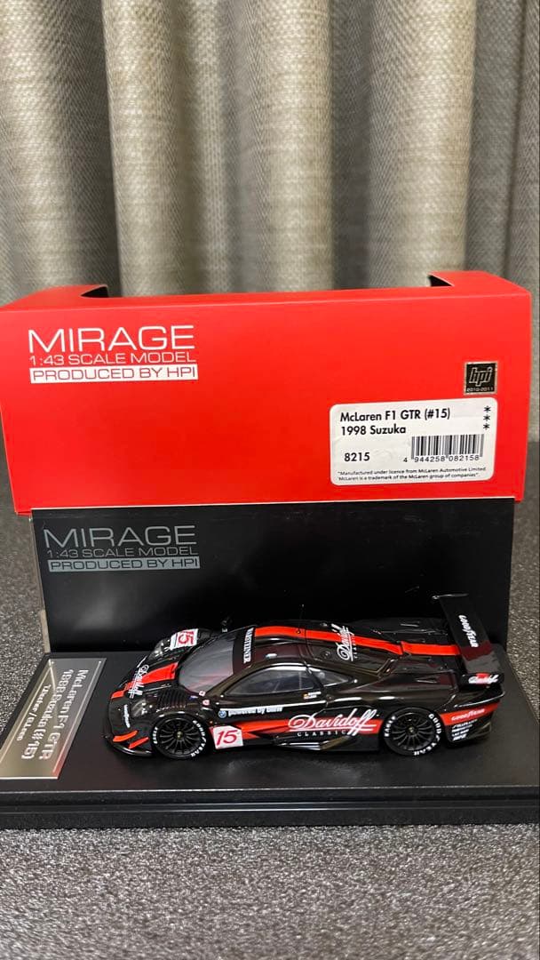HPI 1/43 マクラーレン　F 1 GTR タバコ仕様