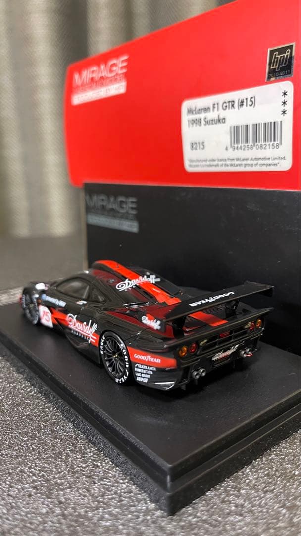 HPI 1/43 マクラーレン　F 1 GTR タバコ仕様