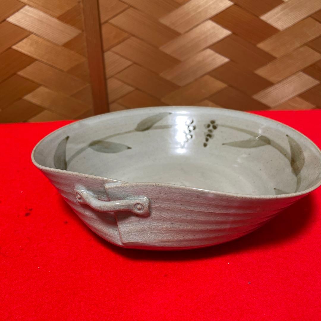 ♦︎【美品❤️京焼　東哉】 巧芸陶舗　片折　盛り鉢　大皿　♦︎