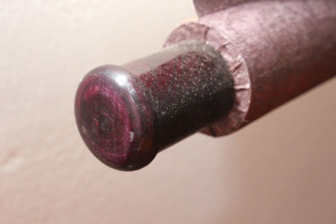 No5305 掛軸　ニ字書　「福寿」　銘有　肉筆紙本　墨書　書画　茶掛　送料無料