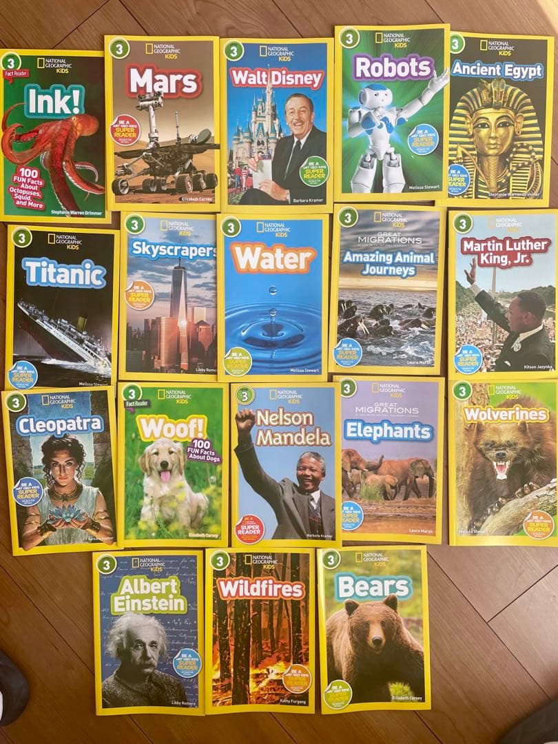 新品National Geographic Kids L3/38冊英語絵本　洋書