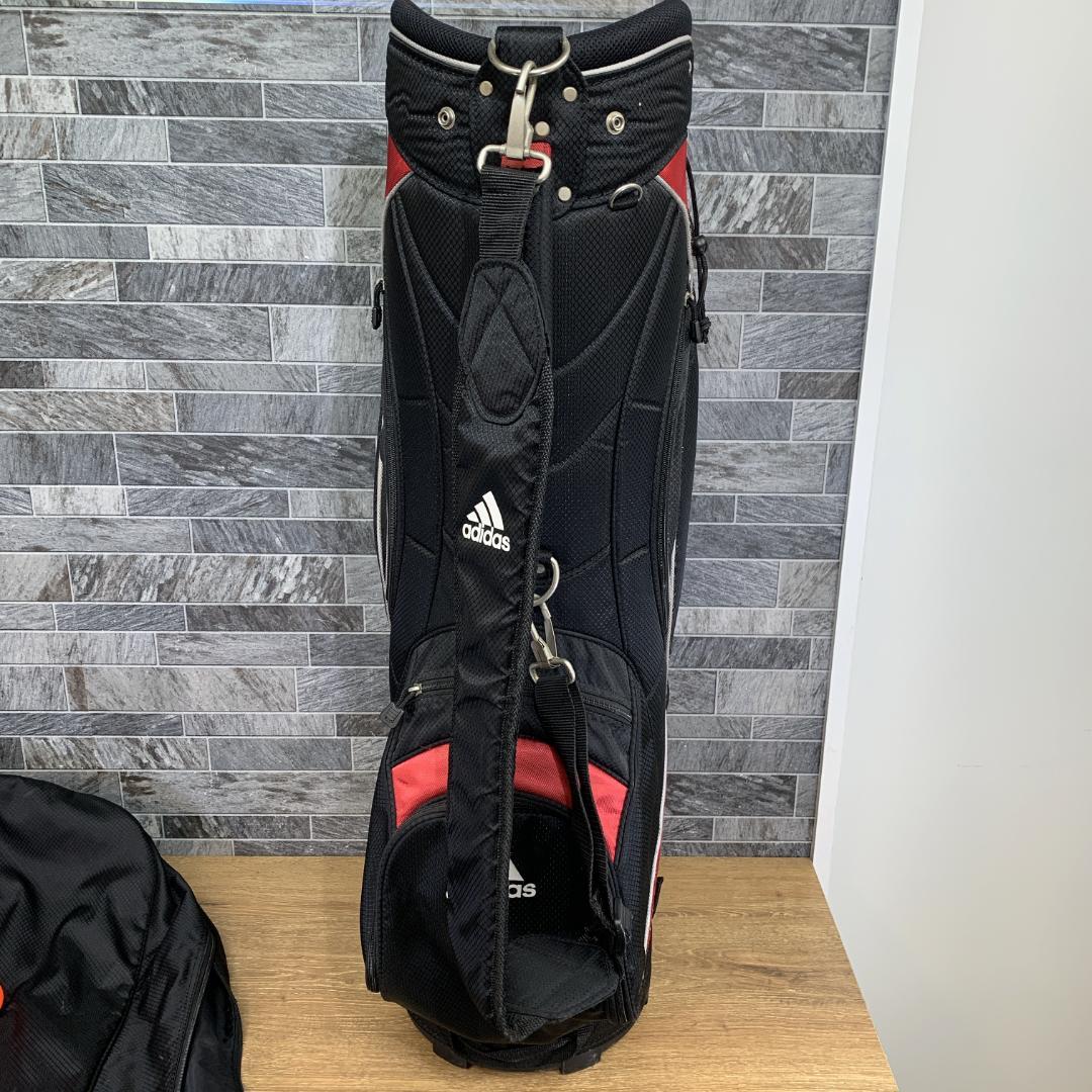 ゴルフボールおまけ付き　adidas　アディダス　キャディバッグ　ゴルフバッグ