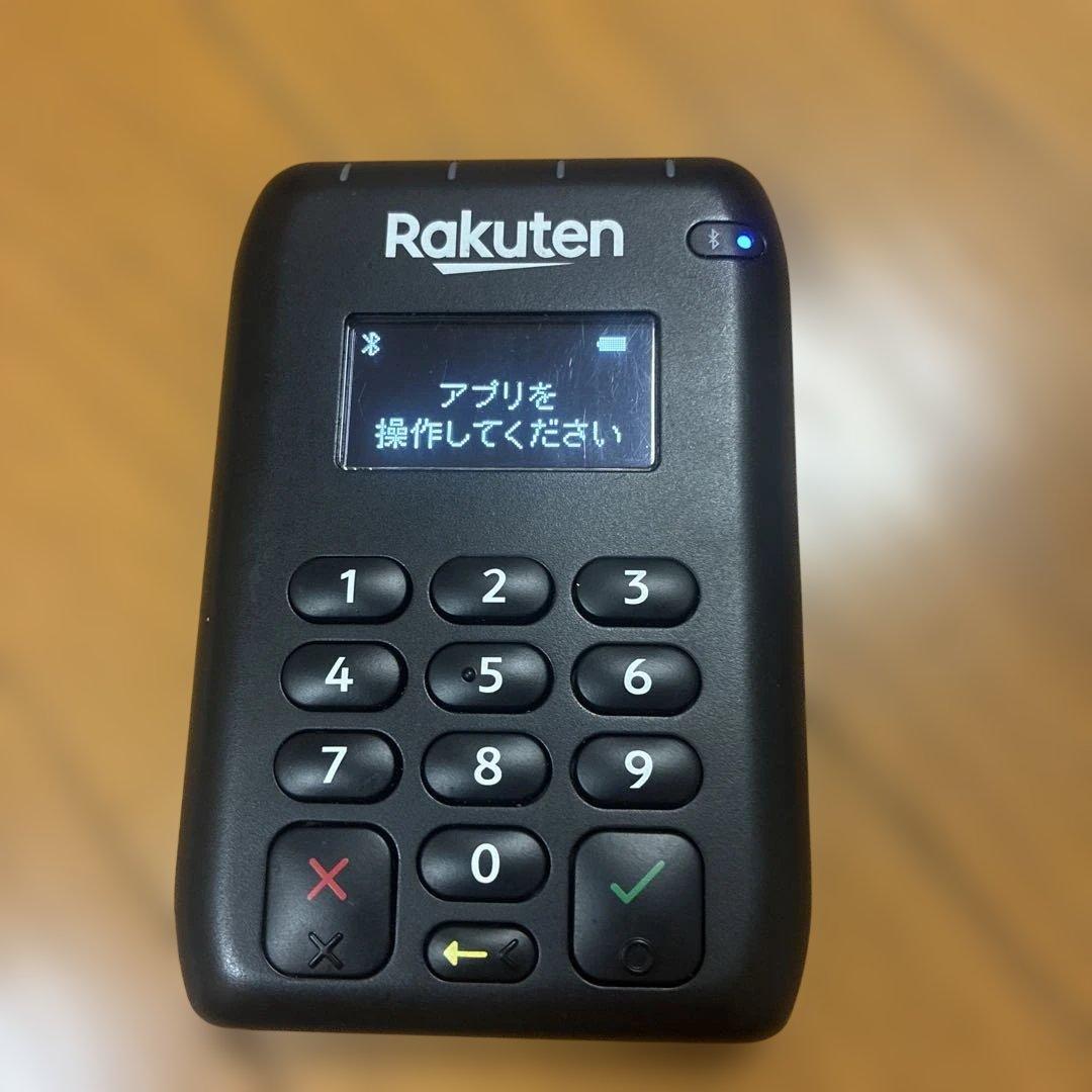 Rakuten 楽天 カードリーダー 本体 ブラック