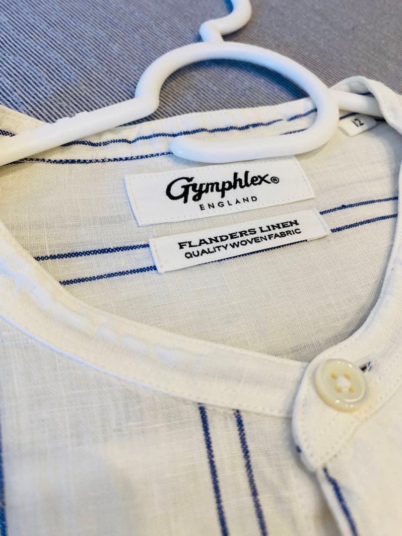 Gymphlex ワンピース ジムフレックス size12 縦縞