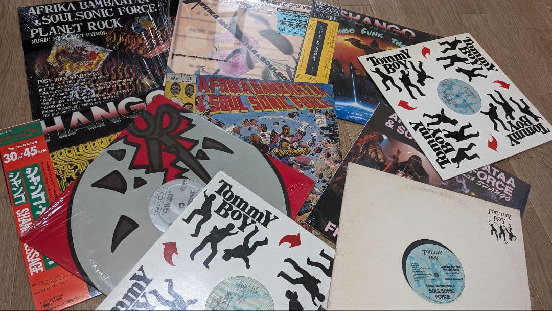 アフリカ・バンバータ レコード コレクション18枚