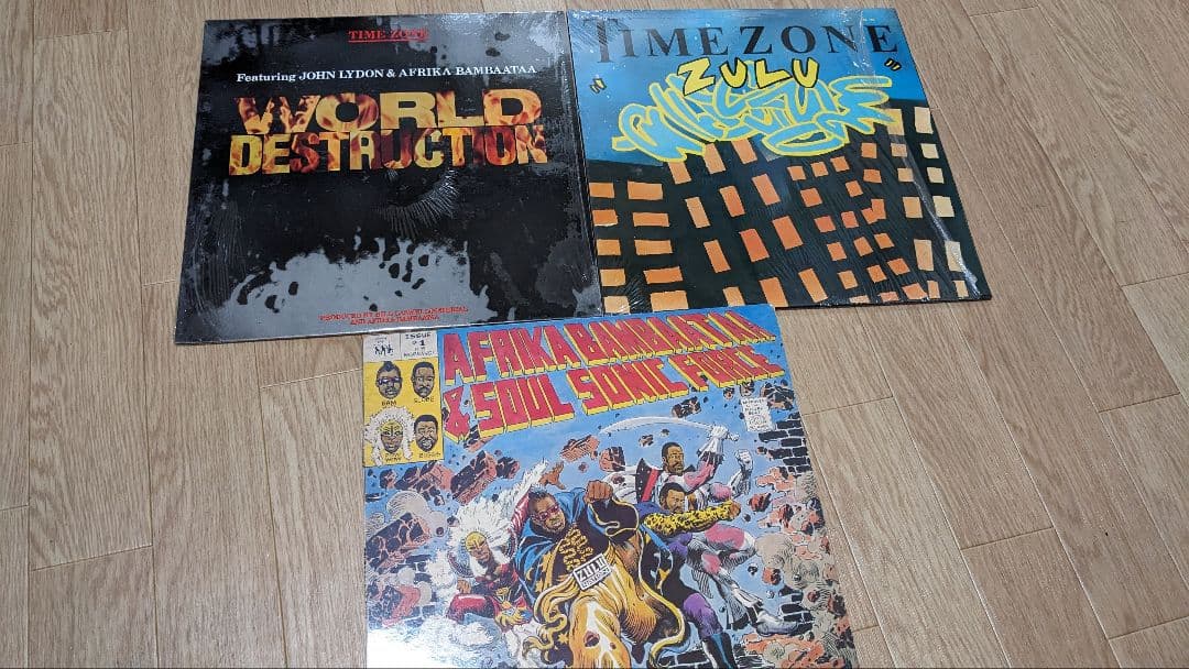 アフリカ・バンバータ レコード コレクション18枚