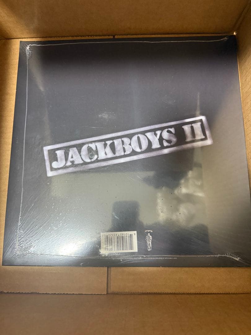 TRAVIS SCOTT JACKBOYS2 レコード (MASK COVER)