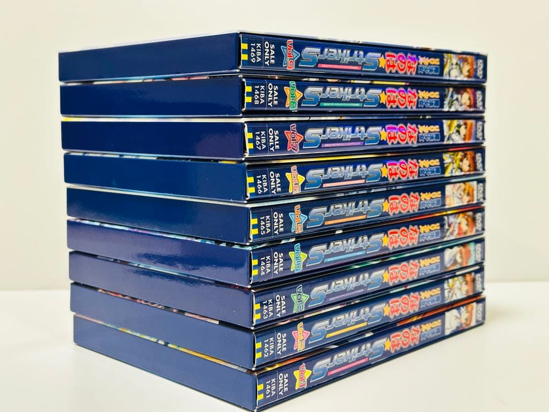 魔法少女リリカルなのは StrikerS 1〜9巻DVD＋特典IDカード付　美品