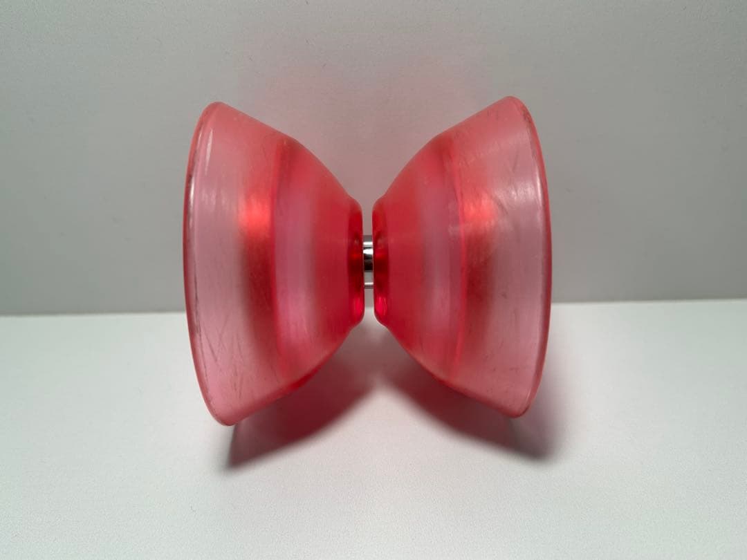 c*o様 C3ヨーヨーデザイン フローレスエア(クリアピンク/レッドリム)