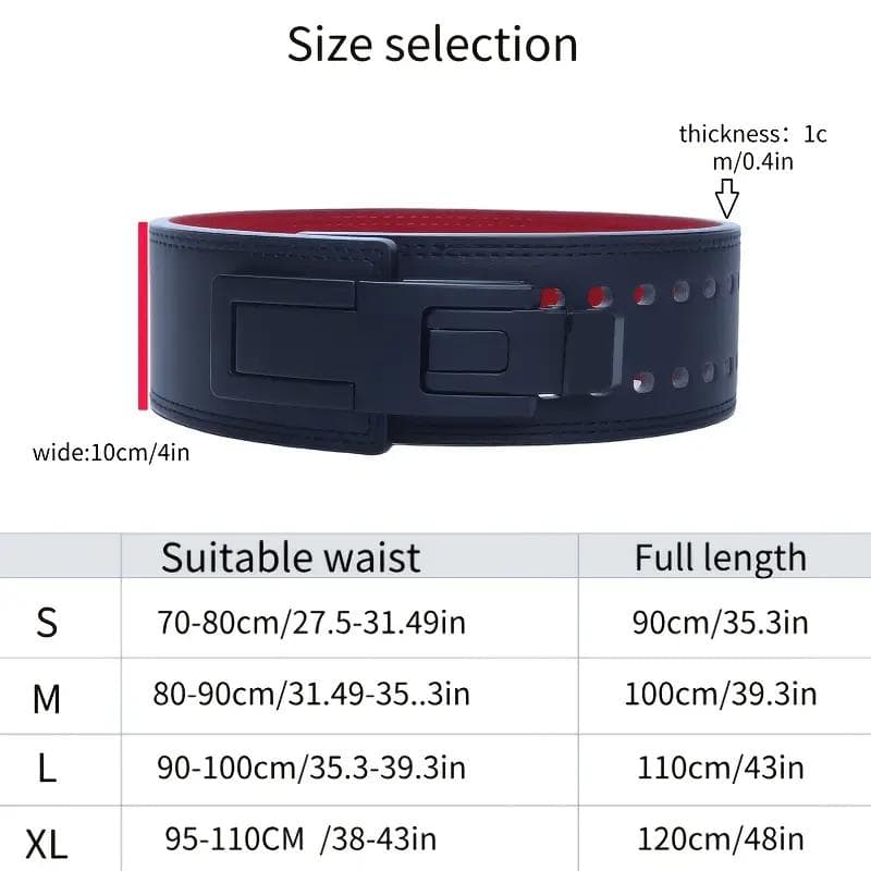 新品未使用レバーアクションベルト Sサイズ