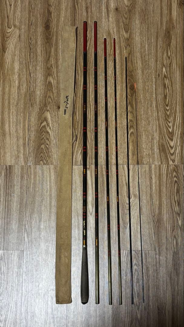 がまかつ がまへら へら竿　18尺