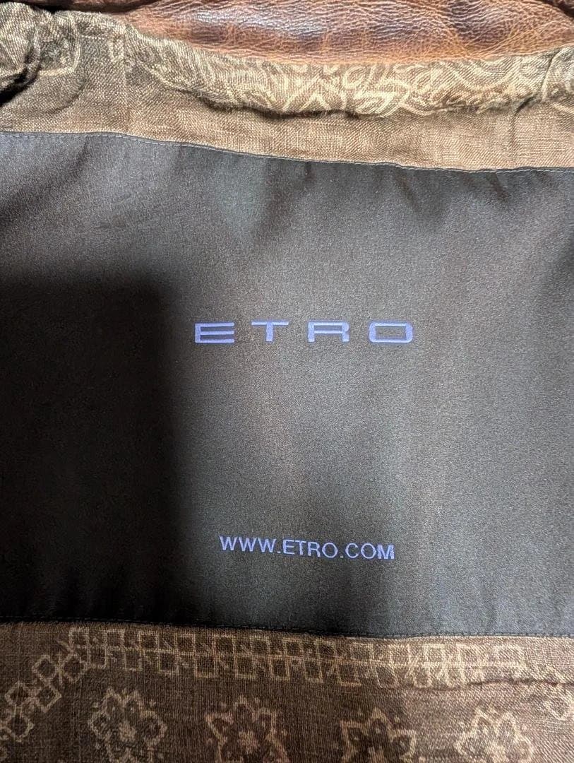 ブラウンレザージャケット