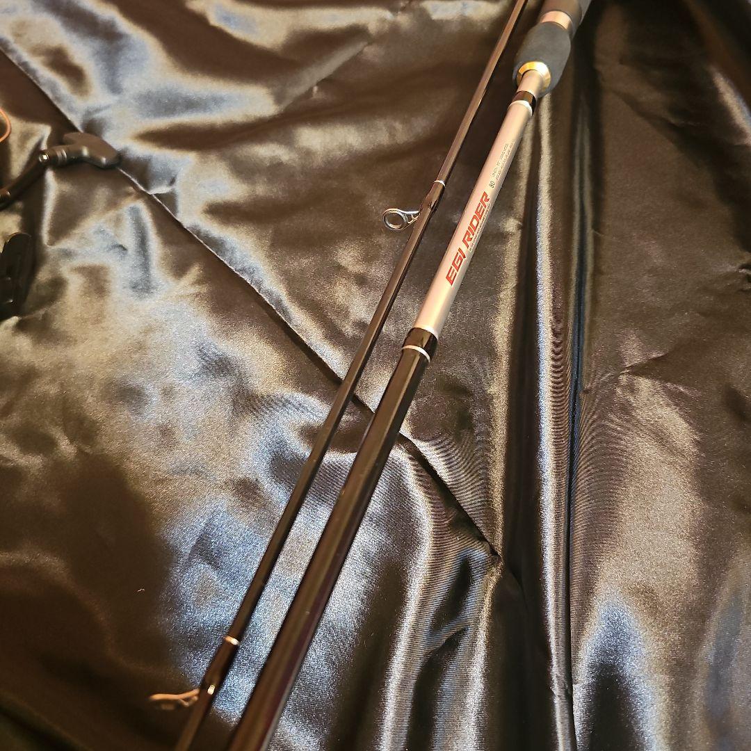 A-4 エギングロッド　リール　新品peライン0.6号着用