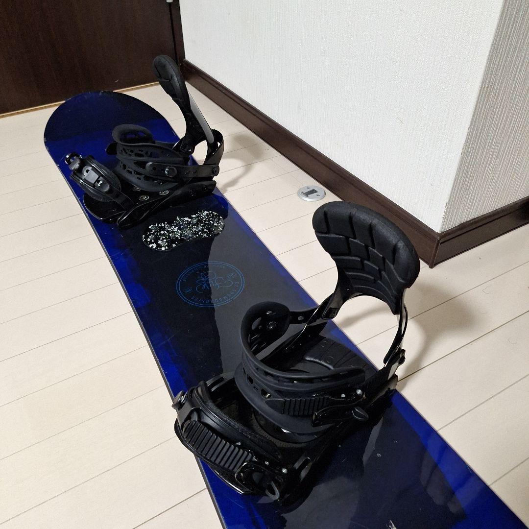 スノーボードセット　K2フュージュ１５８センチ　ZUMAM-Lサイズビンディング