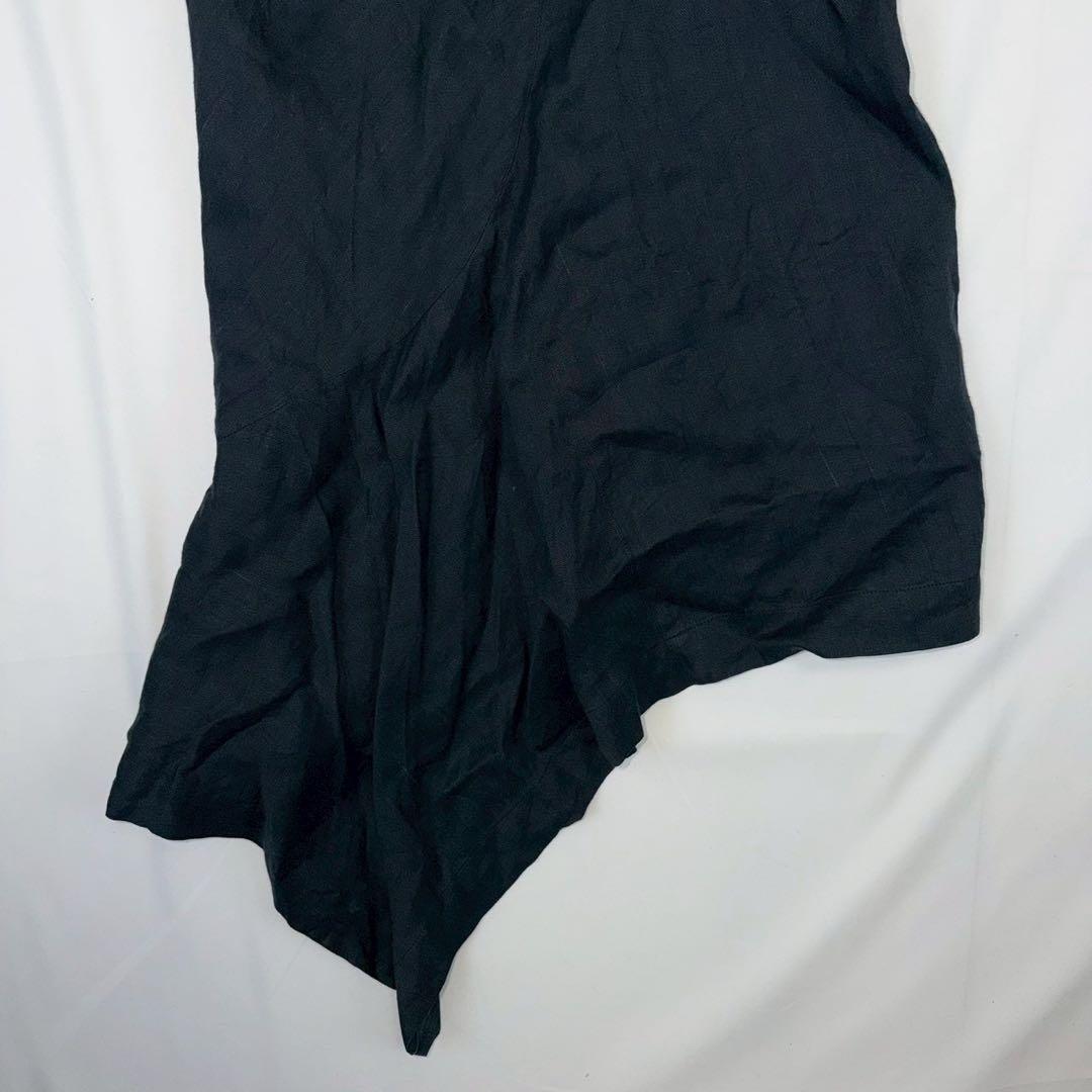 希少 COMME des GARCONS リネン 変形 アシンメトリー