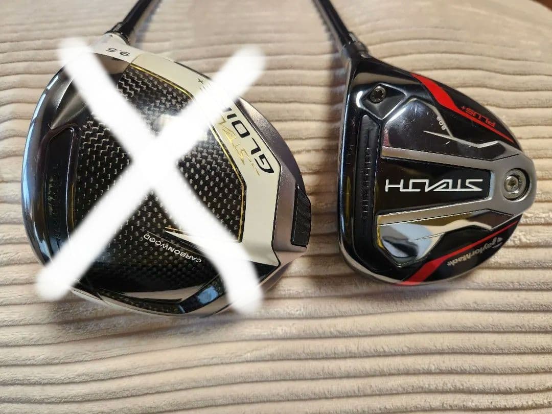 ステルスグローレ+ 9.5° ステルス+ 3W REAXニューカスタムシャフトS