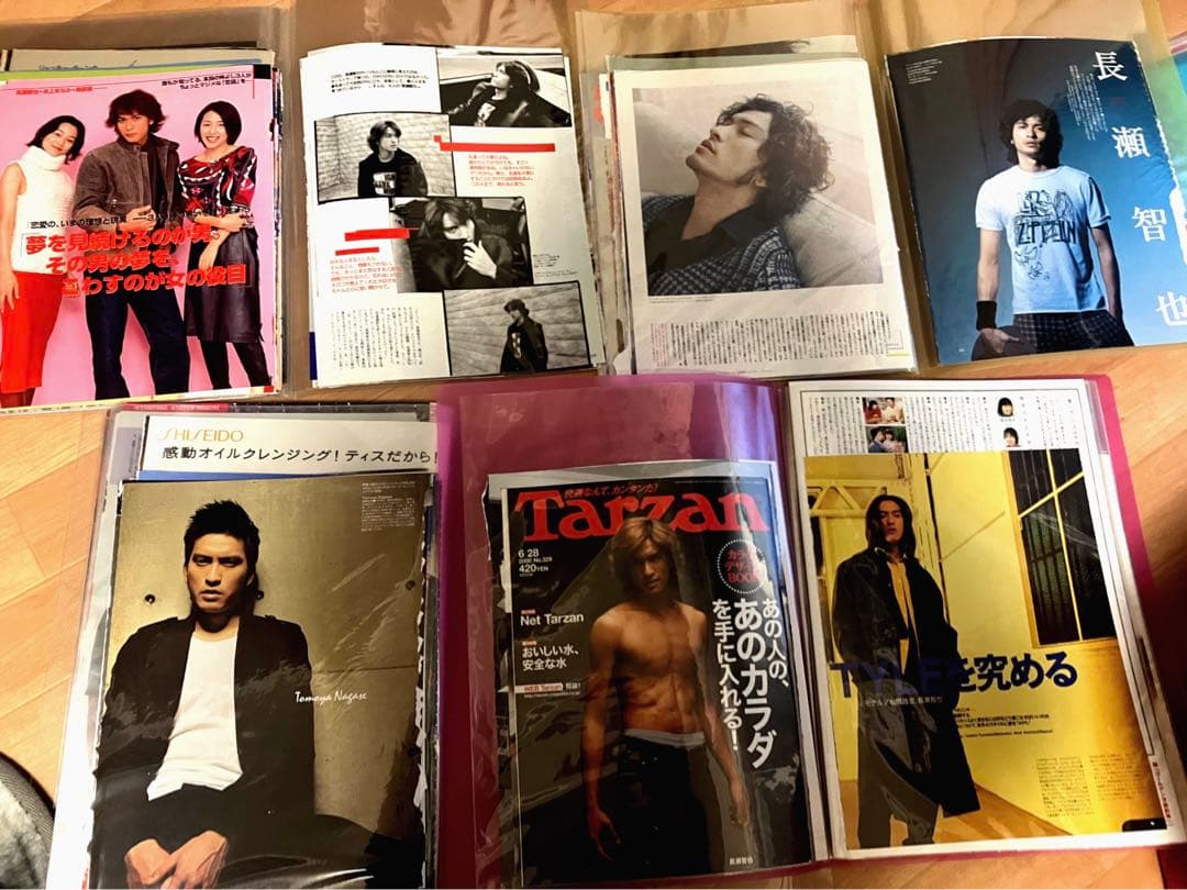 TOKIO 長瀬智也　ファッション誌　音楽誌　切り抜き纏め売り 岡田准一堂本光一