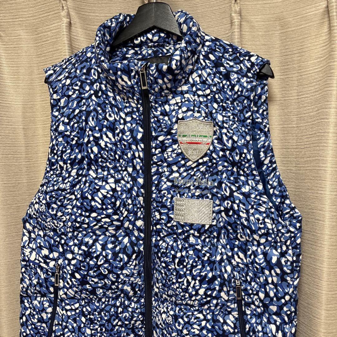 美品　kappa golf ダウン80% フェザー20%ベスト　　サイズLL