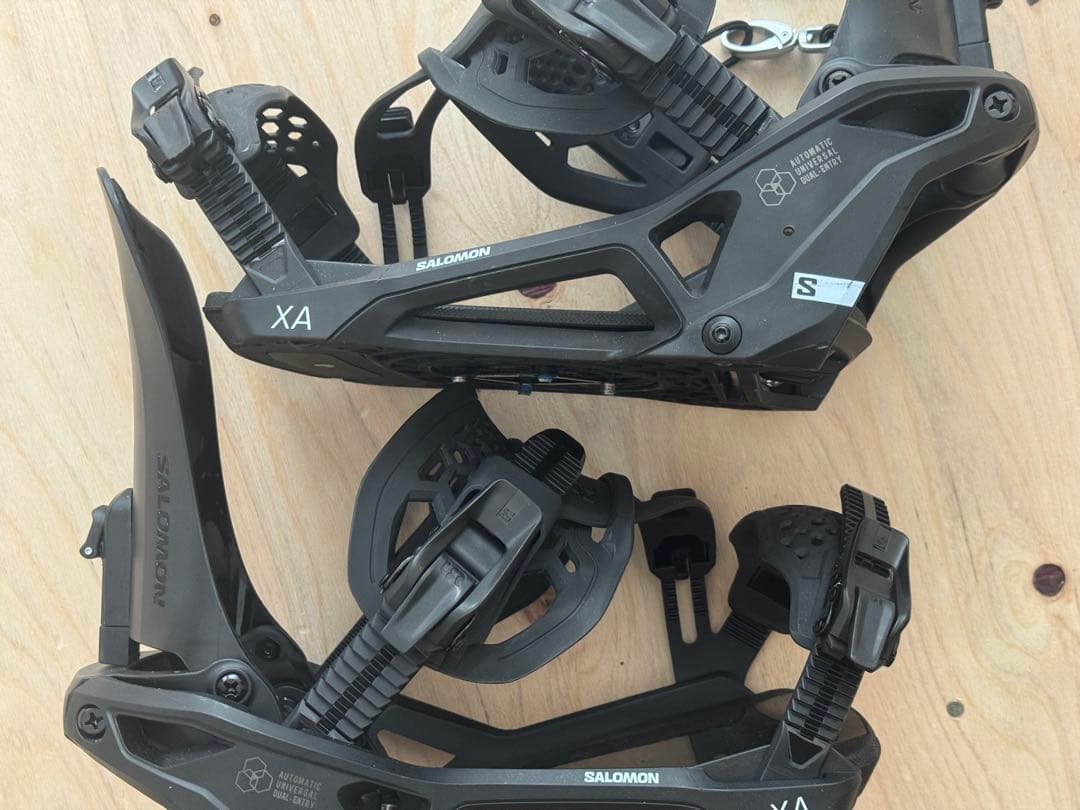 25-26 美品 SALOMON XA スーパーマチック BLACK