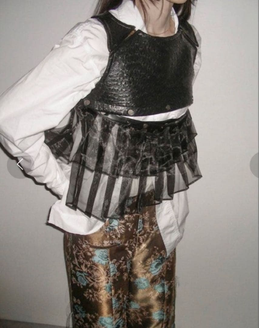 igi イジ　ドッキングプリーツベスト