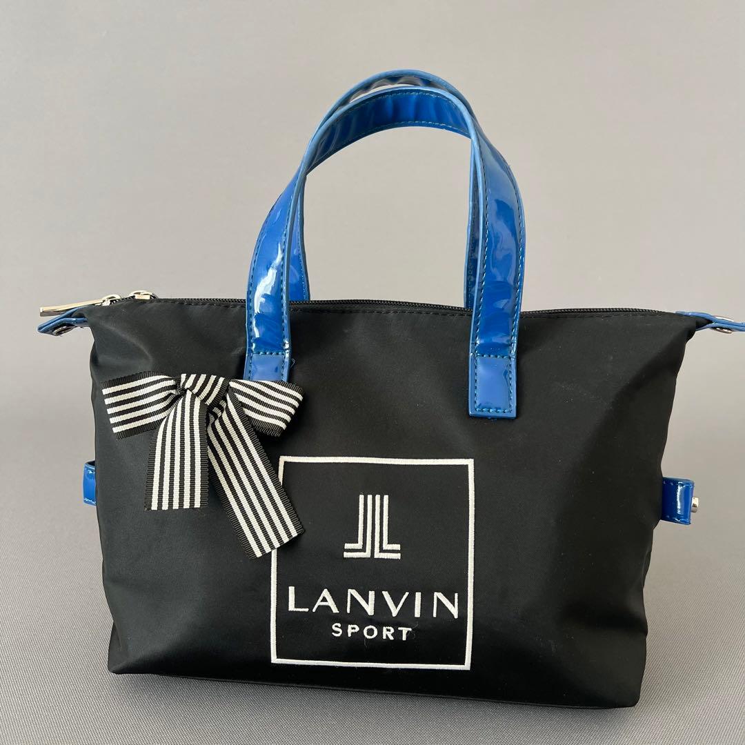 LANVIN SPORT ランバンスポール　カートバッグ　ロゴ　ゴルフ　カバン