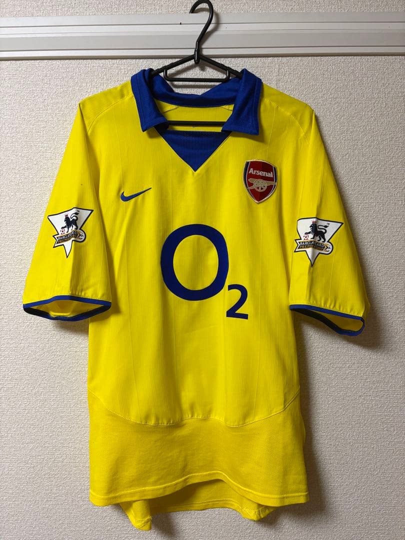 【正規品・証明有】 アンリ 03/04 無敗優勝シーズン アーセナル アウェイ