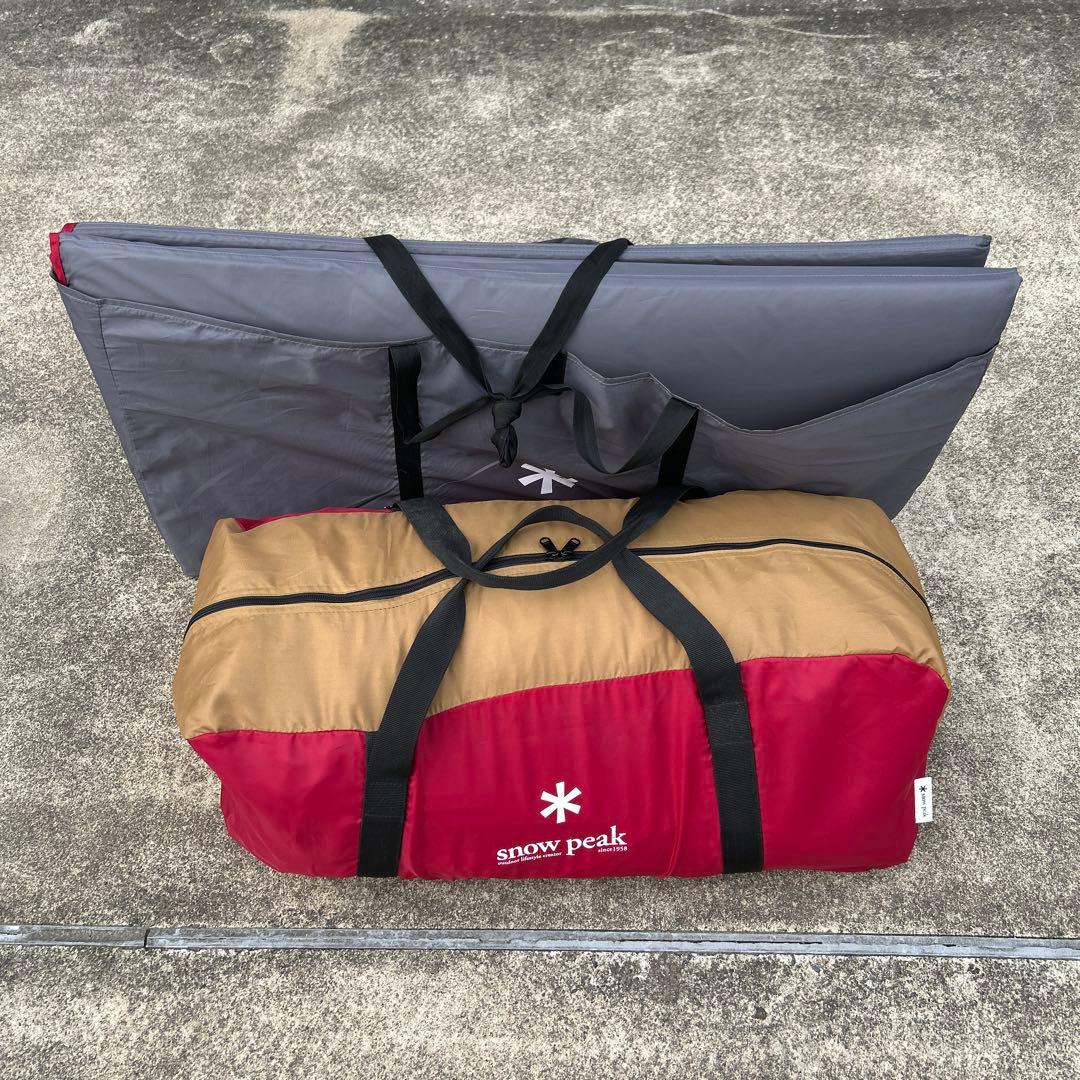【訳あり】スノーピーク　アメニティドームM・フロアシートセット SDE-001