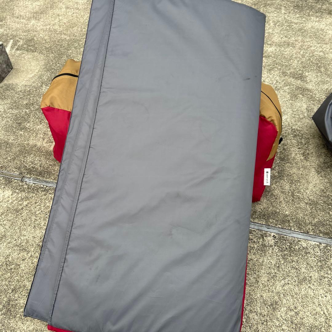 【訳あり】スノーピーク　アメニティドームM・フロアシートセット SDE-001