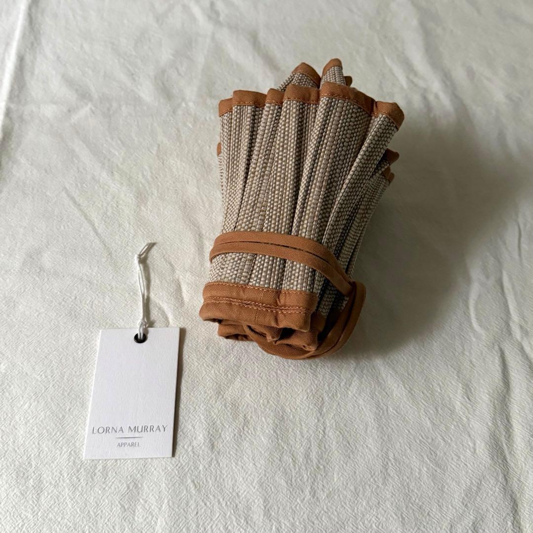 【美品】LORNA MURRAY｜フリル付き麦わら帽子