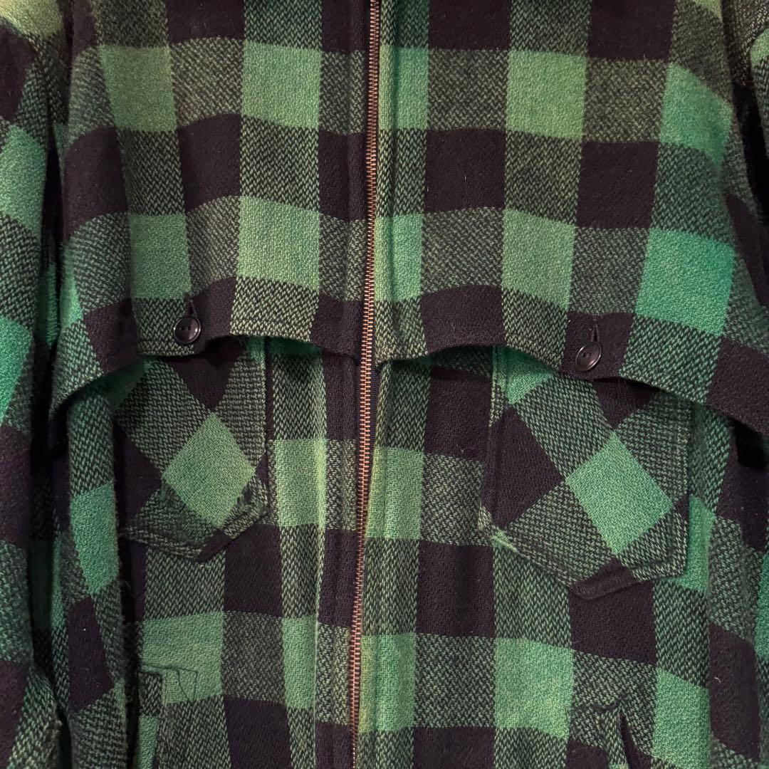 Johnson バッファローチェック ウールジャケット キムタク L相当