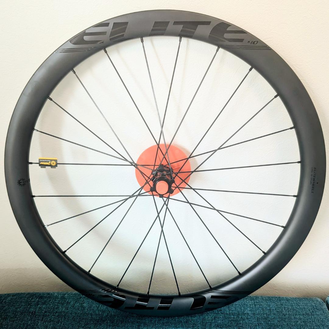 処分価格 ELITEWHEELS グラベルバイク向け 650B カーボンホイール