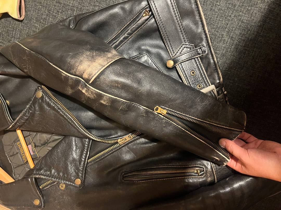 Vanson ダブルライダースジャケット