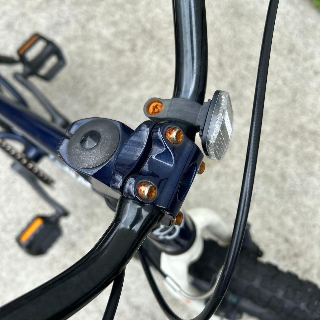 ヨツバサイクル18インチ　ネイビー