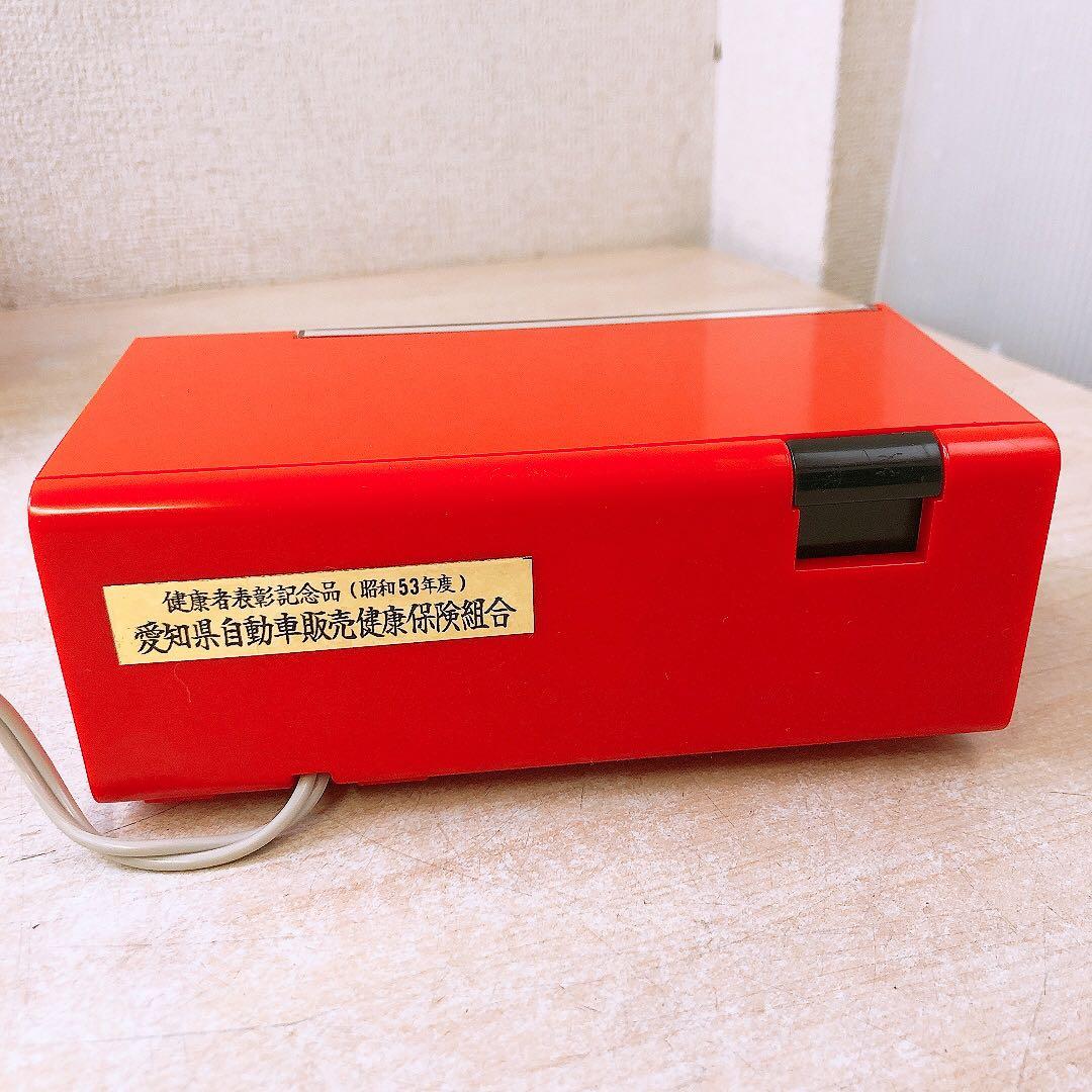 通電OK 昭和レトロ パタパタ時計 Sankyo ザックス DT-612 中古品