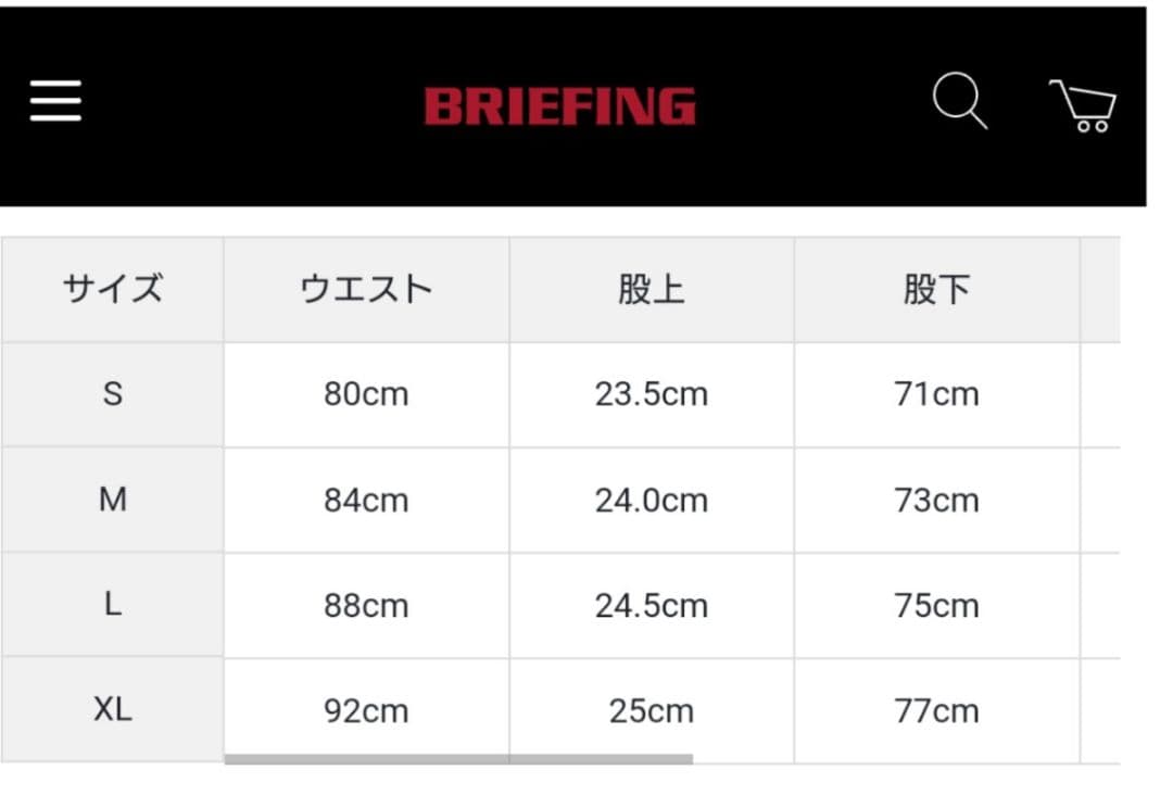 BRIEFING GOLF 3D LOGO パンツ