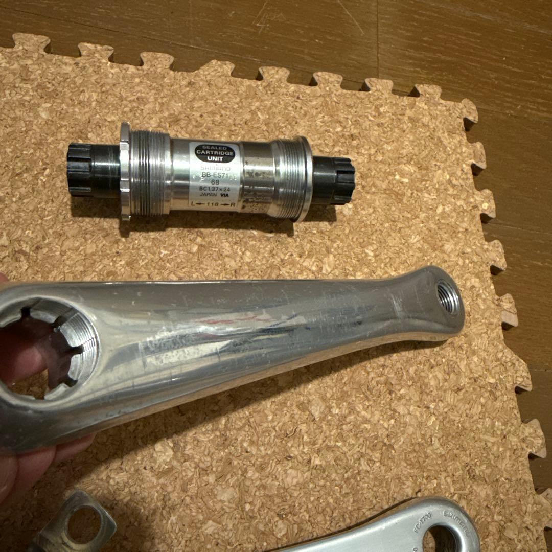 DURAACE FC-7700 170mm BCD130 クランクBB付き