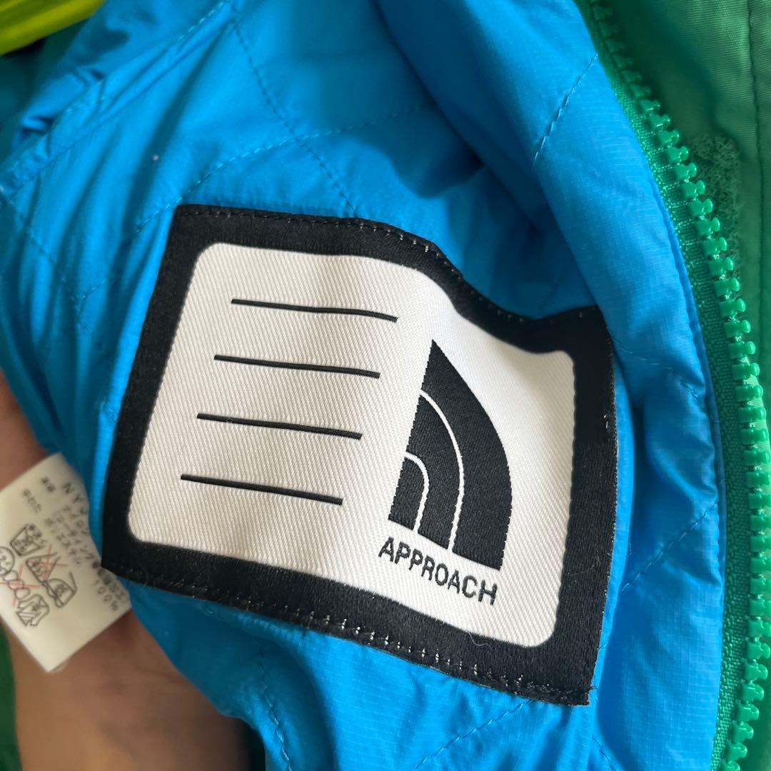 The North Face 子ども用スキーウェア 緑色