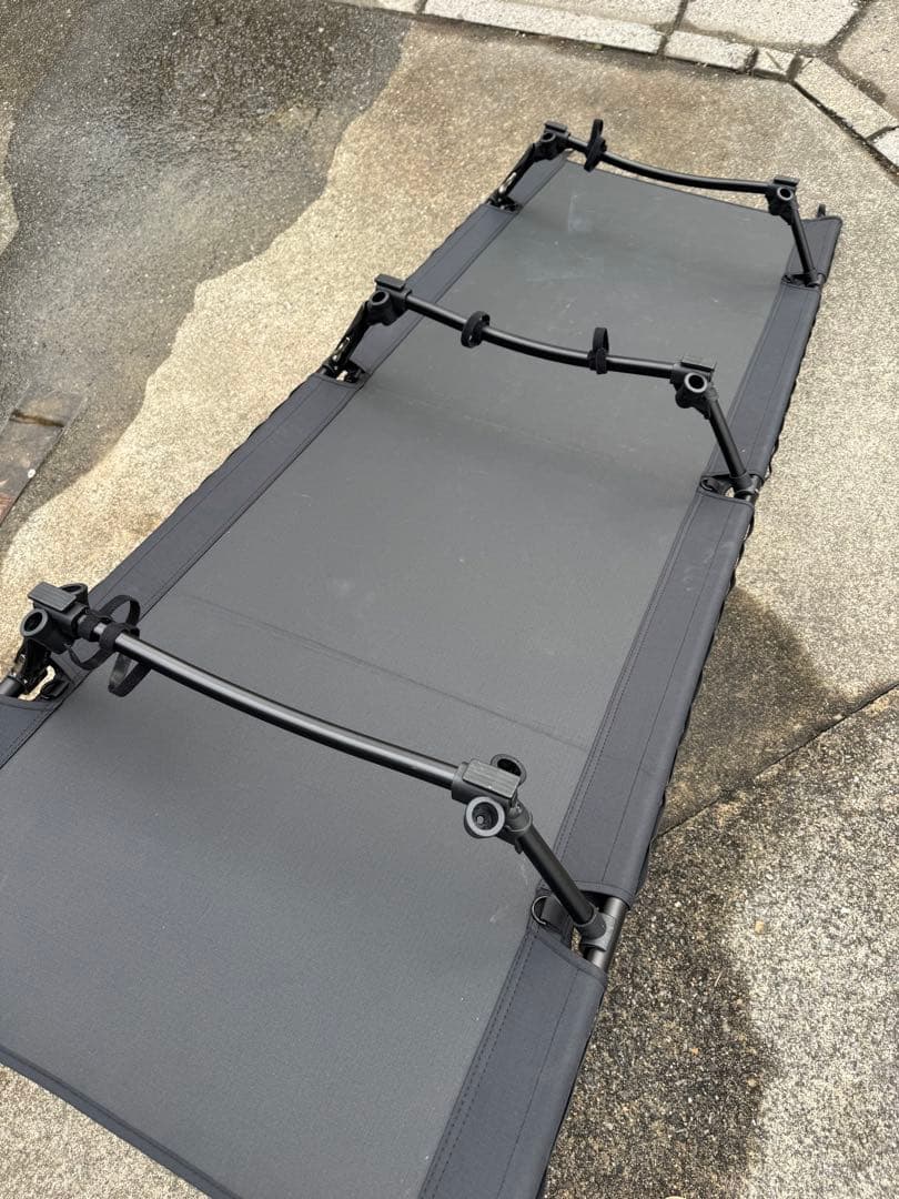 【値下げ】WAQ 2WAYフォールディングコット　ブラック　600D①