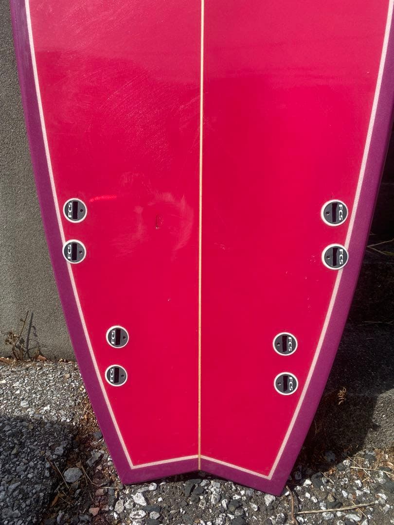 アイズレック　クワッドフィン付き　フィッシュテイル 長さ5’10