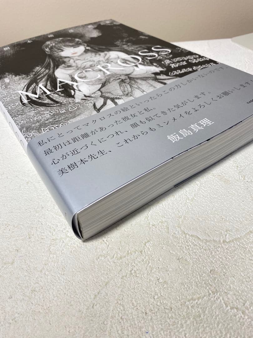 【美品】美樹本晴彦画集「MACROSS」　初版・帯付き