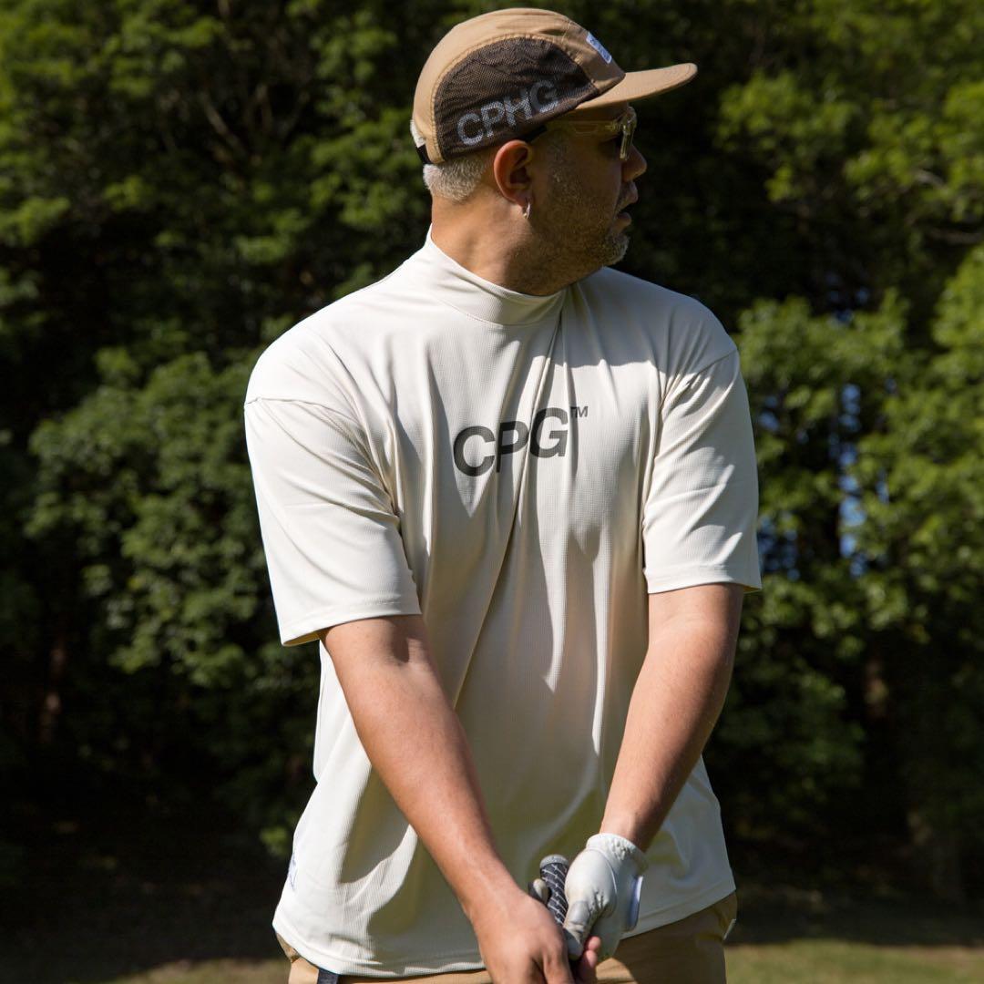 キャプテンズヘルムゴルフ GENTLEMAN MOCK NECK TEE