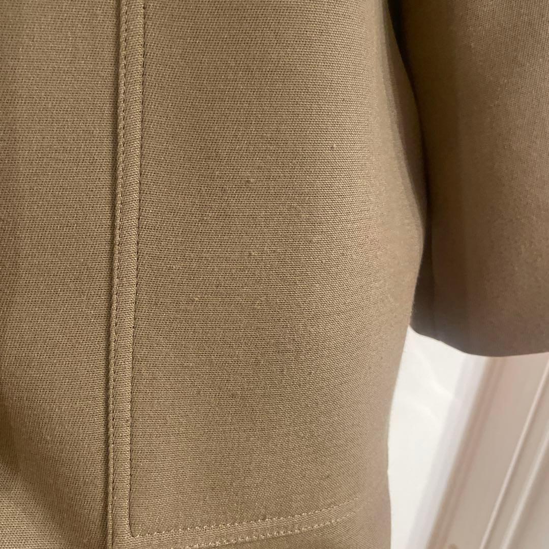 BOXYノーカラーコート♡イエナ