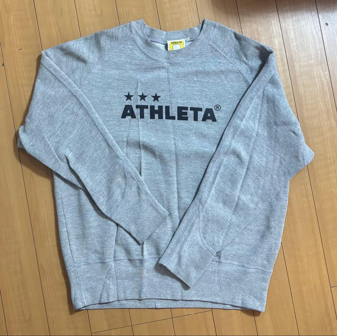 ATHLETA スウェット上下 グレー　アスレタ　Lサイズ