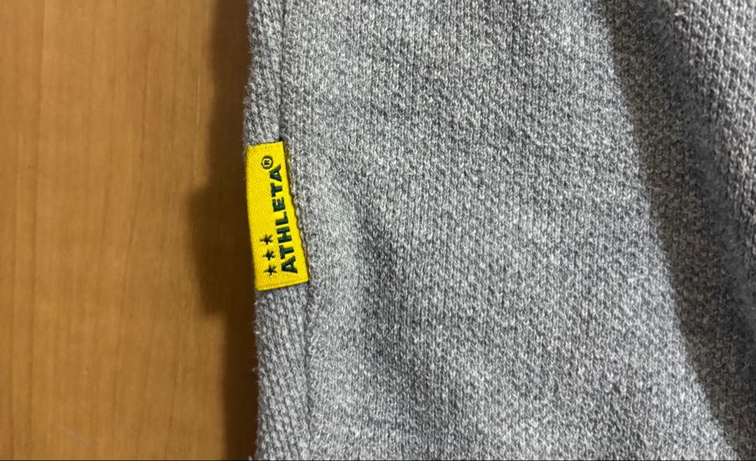 ATHLETA スウェット上下 グレー　アスレタ　Lサイズ