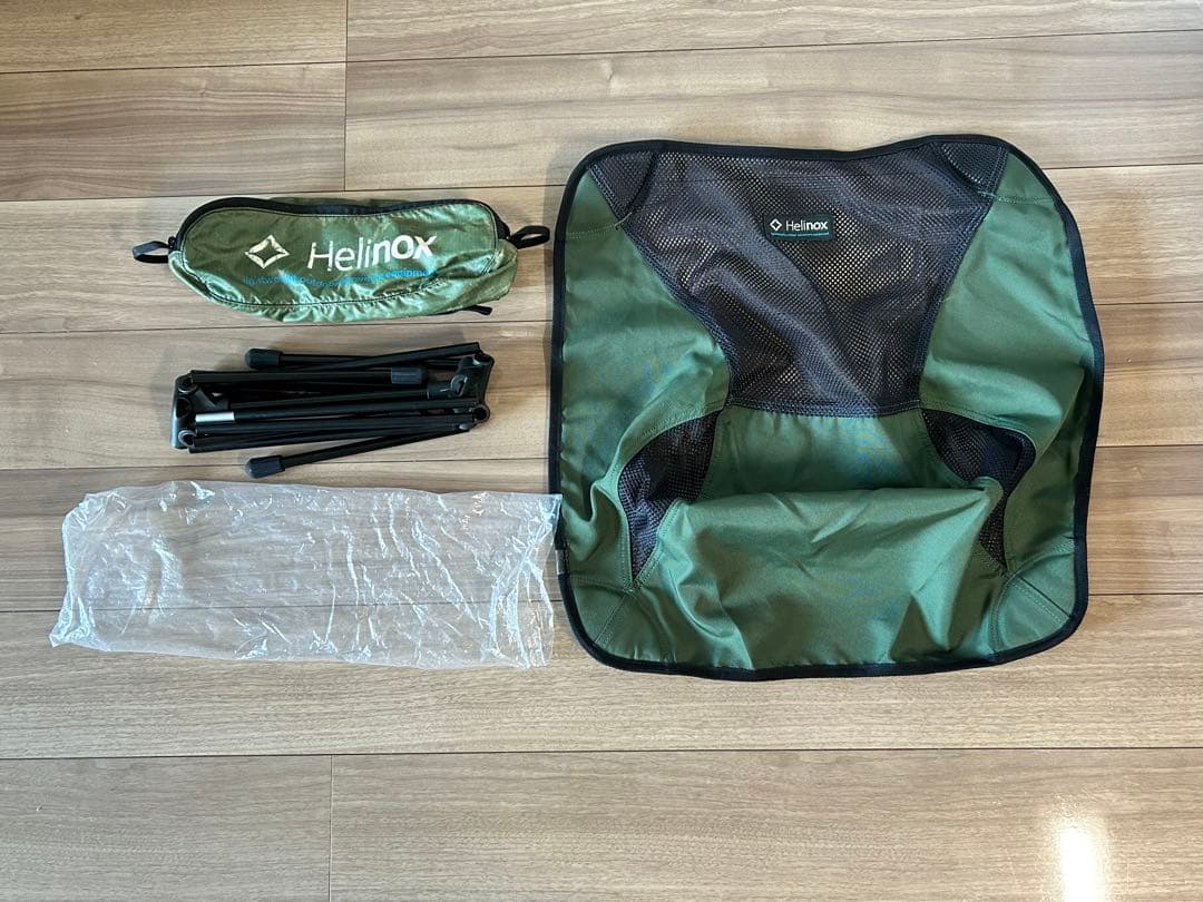 Helinox アウトドアチェア グリーン　チェアワン