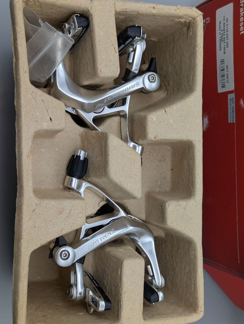 ■新品■ SRAM RED ブレーキキャリパー前後セット