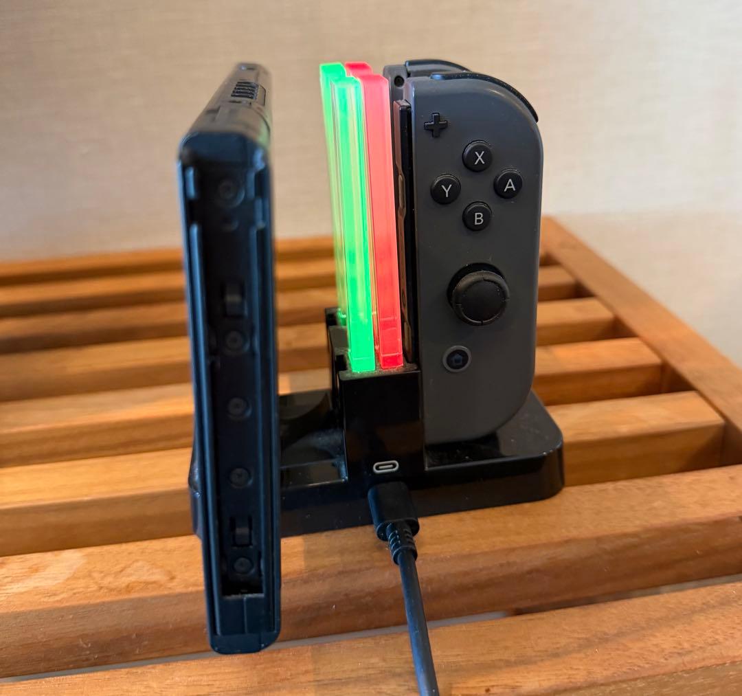 Nintendo Switch 本体（初期化済）充電器+リングコン＋ソフト2本