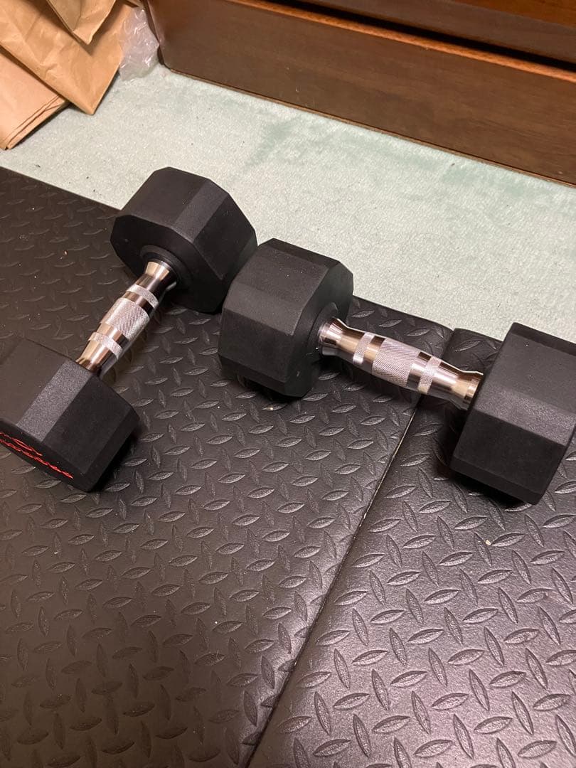 美品PROIRON ジムダンベル 10kg2個セット